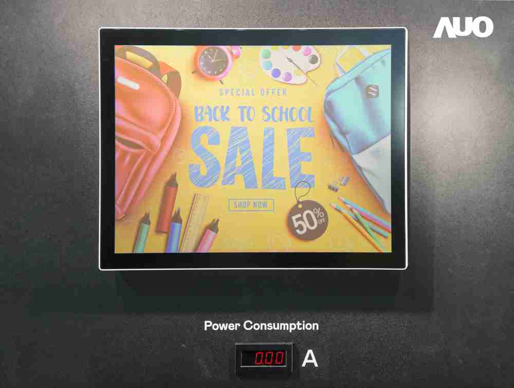 人生就是博展示胆固醇液晶超低耗能户外全彩显示器，，，ChLC（胆固醇液晶）以双稳态技术使静态显示零功耗，，，，具省电、、、高彩度、、环保的特性，，还整合软硬件系统解决方案，，，，可透过单一云端平台管理